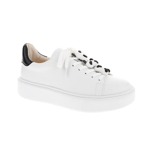 sheme国宝小白系列烫钻熊猫头运动休闲男女同款系带运动鞋可定制 商品图4