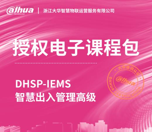 DHSP-IEMS智慧出入管理高级授权电子课程包 商品图0