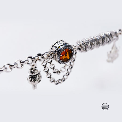 万物三千 海螺文殊智慧手链（10天左右发货） 925银 商品图1