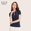 ELLE Active 夏季女装户外休闲百搭翻领短袖Polo上衣 商品缩略图1
