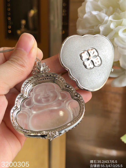 玻璃佛公吊坠【3200305】具体价格微信咨询 商品图6