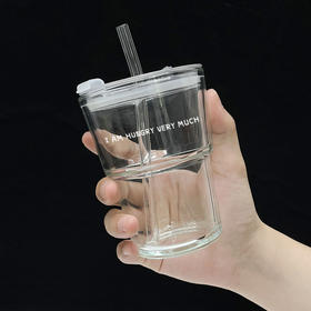 饥饿F姐·周边玻璃杯赠海绵擦