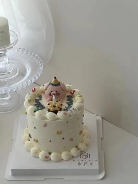 奶油小动物蛋糕