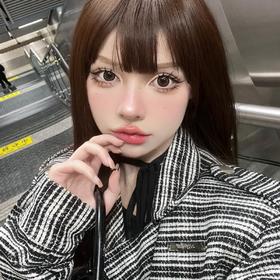 Mliilens【大熊仔】光泽感栗子咖色  够大够甜