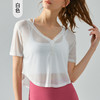 【限时秒】YOGACODE【火树银花系列】薄款运动短袖夏季速干瑜伽服罩衫YCDS496 商品缩略图5