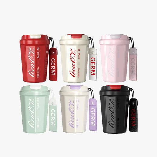 预售 | GERM&CocaCola 可口可乐联名款菱形咖啡水杯390ML [福利品] 商品图0