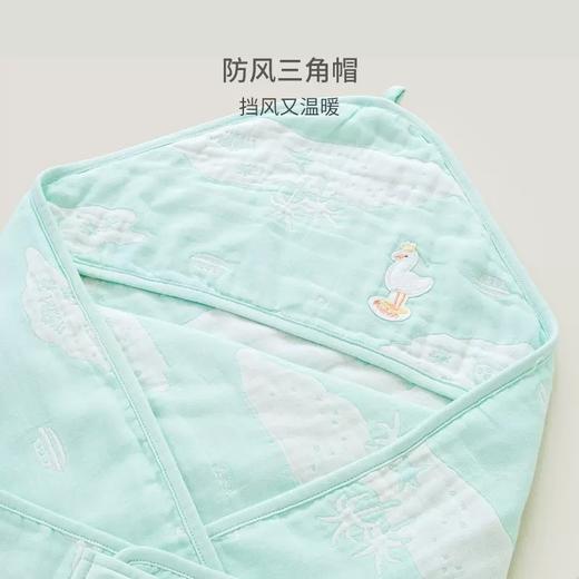 英氏-寝具类（春）G3夏日四层纱大抱被水玻璃F 商品图3