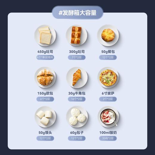 【外观专利 发酵箱】卡士CF240家用发酵箱多功能全自动小型烘焙面包酸奶醒发箱40升 商品图3