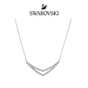 奥地利Swarovski施华洛世奇女士镀白金色仿水晶项链5197483