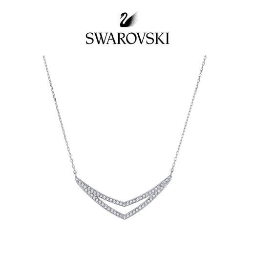 奥地利Swarovski施华洛世奇女士镀白金色仿水晶项链5197483 商品图0