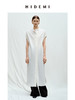 HIDEMI度假系列花苞袖极简廓形口袋衬衫连衣裙 商品缩略图1