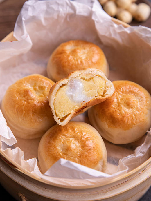 加送1盒绿豆饼！【好多饼饼】绿豆饼/芋相莲饼/莲子银耳饼/芋泥紫薯饼/黑米饼 5种口味随心搭配 现做现发 新鲜短保12天！ 商品图7