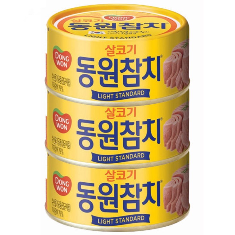 同源廋肉金枪鱼(150gx3)동원 살코기참치