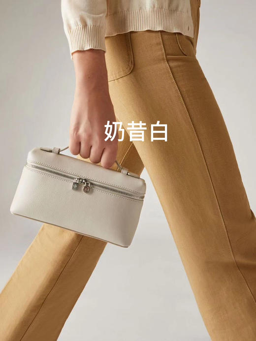 升级二代 原版皮 全钢五金 静奢 LP19饭盒包 便当包 手提单肩斜挎包 商品图0
