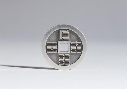 矩德泉坊 纯银手作  福星高照出行大吉九叠篆（2.9厘米版）626 商品图0