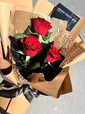 3支玫瑰花束（拼团）