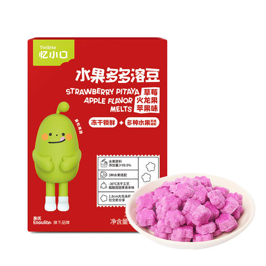 【忆小口】水果多多溶豆18g（4袋） 商品图0