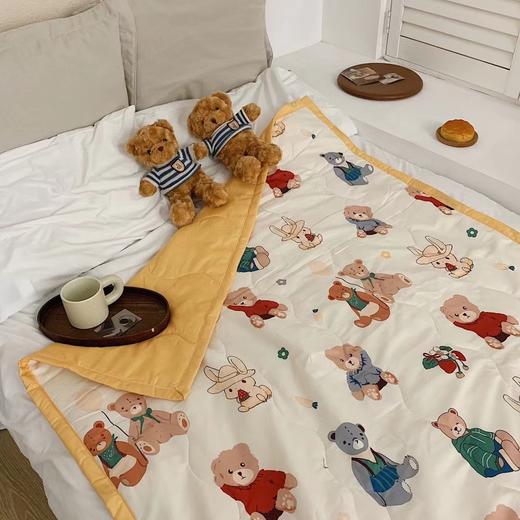 【卡通萌趣！儿童夏凉被】新款水洗棉儿童夏凉被，可机洗空调薄被芯，幼儿园午睡夏被子 商品图0