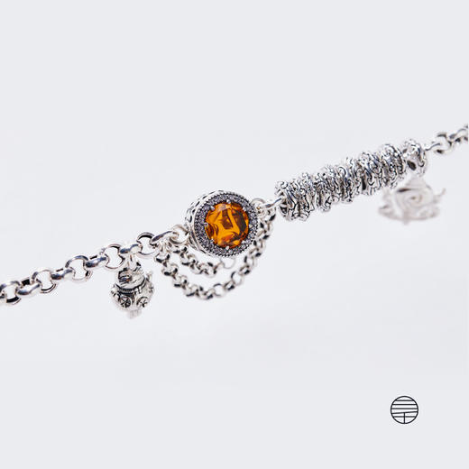 万物三千 海螺文殊智慧手链（10天左右发货） 925银 商品图2