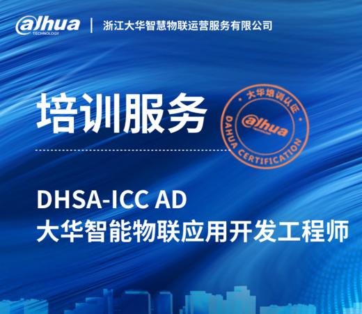 DHSA-ICC AD大华智能物联应用开发工程师培训服务 商品图0