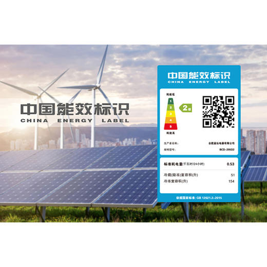 晶弘·冰柜 双温柜 205L BCD-205D2/白色 商品图4