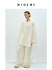 HIDEMI 度假系列清透云朵面料极简两穿廓形套装 上衣/阔腿裤 商品缩略图2