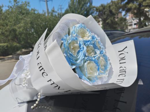 碎冰蓝花束（拼团） 商品图2