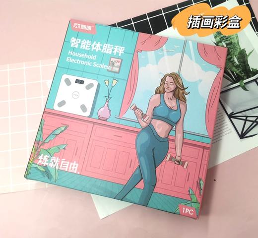 【凯速智能体脂秤】减肥少女居家好物 每天都在管不住腿迈不开腿，还坚持虚假减肥的路上，不管到哪里生活，第一件要下单的就是体脂称。 商品图1