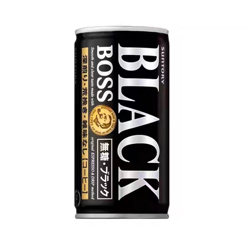 三得利BOSS黑咖啡饮料 185ml/罐