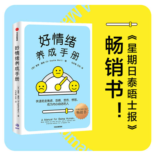 好情绪养成手册 索菲莫特著 北京大学精神卫生学博士汪冰 心理学者刘鑫妍推荐 快速赶走焦虑 恐惧 悲伤 成为内心自洽的人 商品图1
