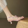 优雅百搭，蝴蝶结纯色凉鞋HB-Z509 商品缩略图7