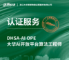 DHSA-AI OPE大华AI开放平台算法工程师认证考试服务 商品缩略图0