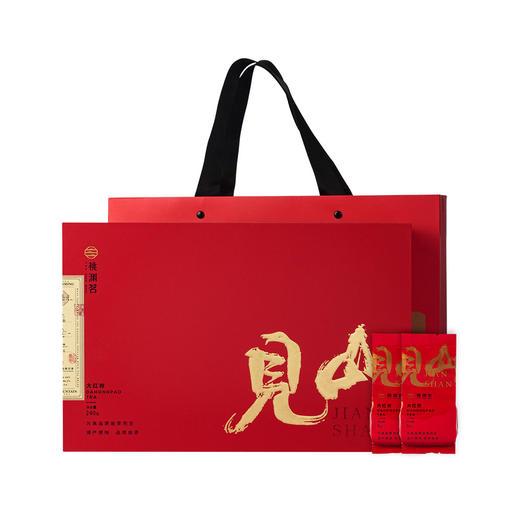 【花香清火】桃渊茗 见山 一级大红袍 武夷岩茶 240g/盒 礼盒装 商品图0