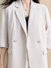 米思阳2025春夏新款职业装气质西服设计感七分袖薄款宽松外套1455 商品缩略图4