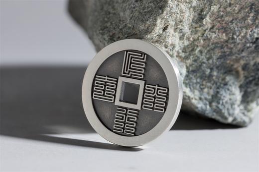 矩德泉坊 纯银手作  福星高照出行大吉九叠篆（2.9厘米版）626 商品图6