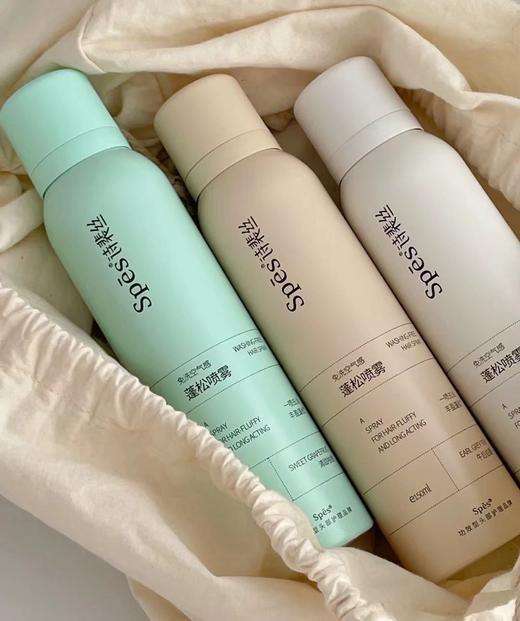 【旅行季spes免洗空气感蓬松喷雾】蓬松高颅顶的快乐谁懂😻发丝都是高级香的质感谁懂😻 🌈油头应急➡️，油头快乐喷🤩一喷即蓬😻 商品图0