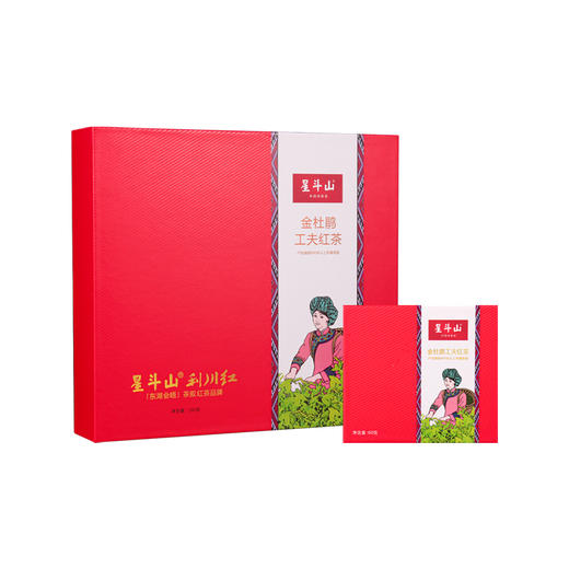 【恩施】星斗山金杜鹃工夫红茶240克（4克*60袋/盒） 商品图0