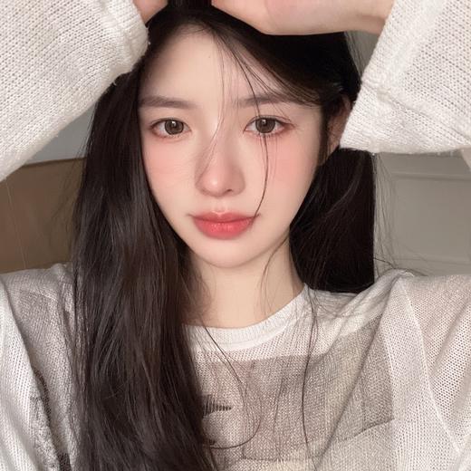 Mliilens【麦麦黑晶茶】温柔心机教科书 珍珠黑环 商品图0