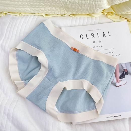 【穿上感觉没穿！纯棉内裤女A类5A级内裤】裸感无痕边边，贴合曲线，吸湿透气，柔软舒适亲肤，抗jun呼吸棉柔软舒适少女大码中腰三角裤粉丝专属 商品图8
