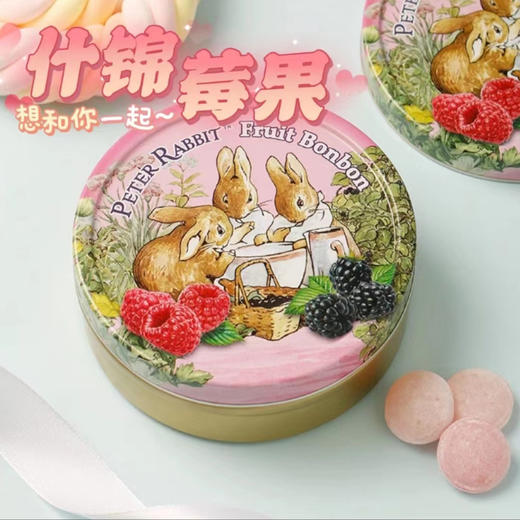 比得兔果味果汁水果糖（铁盒）5种口味随心选~ 商品图5
