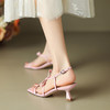 优雅百搭，蝴蝶结纯色凉鞋HB-Z509 商品缩略图5