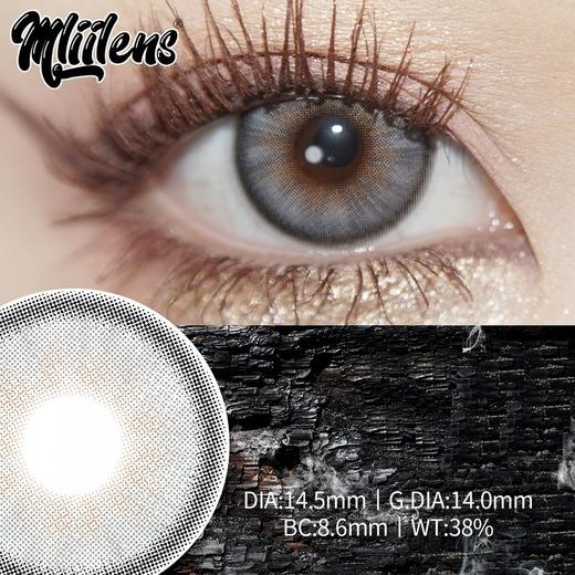 Mliilens【炭椰椰】幼态可爱细边 三色过渡渐变融瞳 商品图1