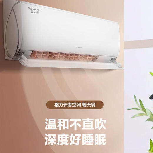【拍定金享绿色节能补贴 云闪付到手价4199元】格力馨天翁系列空调 新1级能效 变频冷暖防直吹 壁挂式卧室挂机 老人房静音 大1匹 商品图1