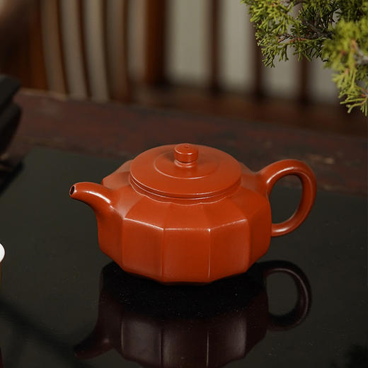 龙德堂陶艺 汤宣武制 《沁葵》原矿大红袍 260cc 库存请咨询客服 商品图1