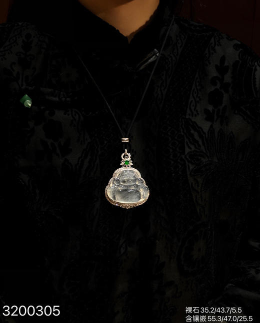 玻璃佛公吊坠【3200305】具体价格微信咨询 商品图7