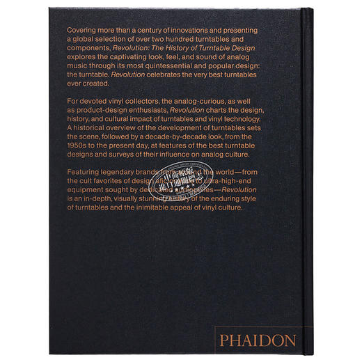 预售 【中商原版】Revolution, The History of Turntable Design 进口艺术 变革：黑胶唱机设计史 Phaidon 商品图1
