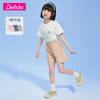 笛莎官方童装女童短裤夏装2023新款纯棉宝宝运动裤女孩儿童裤子薄 商品缩略图1