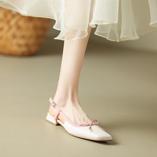 时尚优雅，里外全皮包头凉鞋XDD-6011F 商品图10