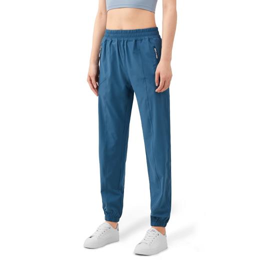 【3~5天发货】跃牌【美度空间】系列拉链口袋高腰健身裤女蜜桃翘臀宽松休闲束脚运动裤CK1254 商品图2