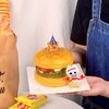 烤爱·生日蛋糕系列·我的汉堡叉子先生·巧克力奶油·聚会生日节日【仅限深圳同城配送】 商品缩略图1